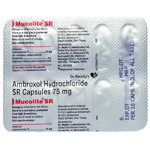 mucolite sr tablet 10's